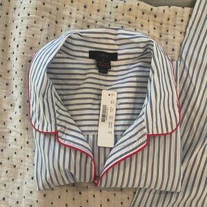 NWT J.Crew cotton pajama set